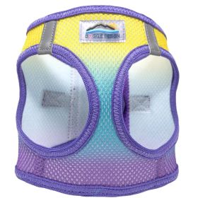American River Choke Free Dog Harness Ombre Collection (Color: Lemonberry Ice, size: X-Large)